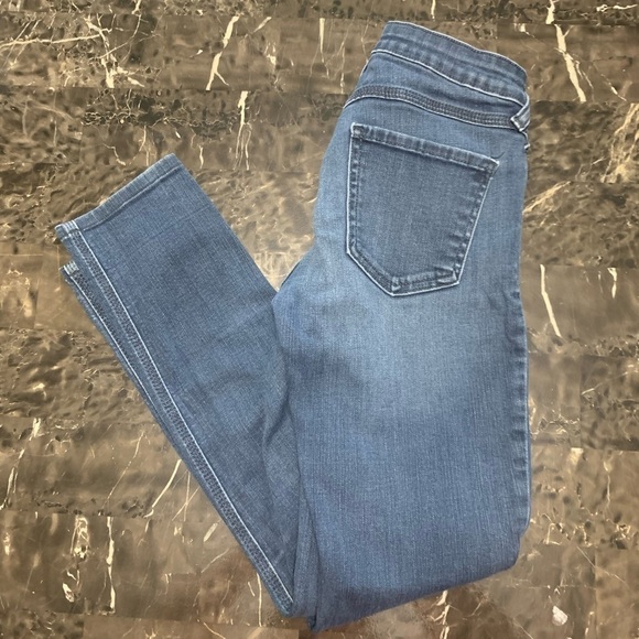 Just BLACK Women's Slim Fit Skinny Jeans Low Rise Blue Size 26 Made In USA - Picture 6 of 14